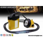 3W 800mA LED coal mining cap lamp , cable light color option with SAMSUNG battery pack for sale