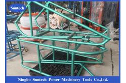 China Construction Stringing 6t Cable Drum Lifting Jack Gsp Rope Cradle Reel Stand supplier