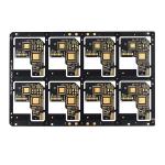 0.26mm memory substrate fabrication with soft gold plating