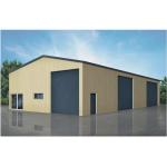 AISI Prefabricated Steel Structures , Prefab Metal Building Construction Vibration Proof for sale