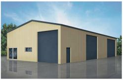 China DIN 40 × 60 Prefabricated Steel Structures Canopy Portal Frame supplier