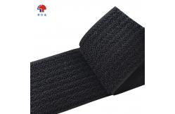 China Tourniquet Material Nylon 38mm Black One Side Hook And Loop Tape supplier