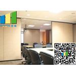 Folding Function Room Dividers Office Partition Walls MDF Leather for sale