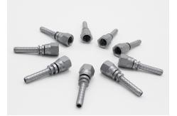 China Custom Made Hose Connector JIC-04 Hydraulic Hose Fitting Zinc nickel Plated supplier