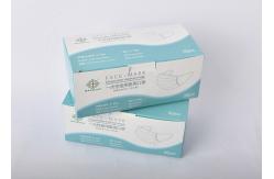 China Comfortable Eco Friendly Disposable Earloop Face Mask 3 Layer Anti Wrinkle Design supplier
