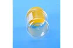 China Debossed Plastic Cookie Jar supplier