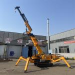 Electric And Diesel Power Spider Crawler Crane Customized 2500kg for sale
