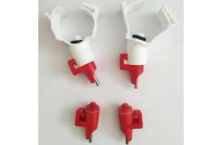 China Nipple 130ml/Min Poultry Drinkers Automatic With Float supplier