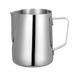 Stainless Steel Milk Frothing Jug Sharp Spout Pull Flower LFGB for sale