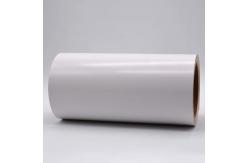 China Strong Adhesive Polyimide Materials Matte White 1Mil With Glassine supplier