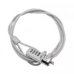 6MM Super Thick Notebook Cable Lock Heavy Duty Tablet Security Cable Zinc Alloy for sale