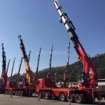 Heavy Duty Truck Mounted Crane 10t Small Standard Capacity Telescopic Boom for sale