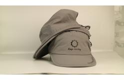 China Rubber Printing 5 Panel Plastic Buckle Camp Hats Quick Dry supplier