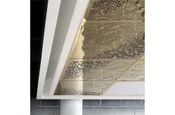 China Building Soundproof Aluminium Ceiling Panel Grid Baffle Cnc Grate Punching supplier