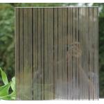 Fashion Design / Decorative Laminated Wired Glass in Patterned / Ground-Polished