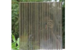 China Fashion Design / Decorative Laminated Wired Glass in Patterned / Ground-Polished supplier