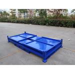 Foldable Stacking Steel Pallet Box Space Saving And Made Of Q235 Material