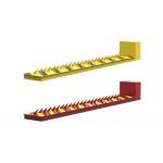 Speed Reducer Vehicle Tyre Spike Barrier 304 Stainless Steel Hot Dip Galvanization for sale