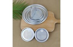 China Wrinkle Alum Foil Food Grade 153mm Easy Peel Off Lid supplier