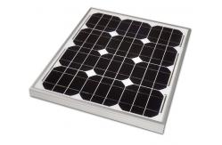 China Anti - Pid Monocrystalline Silicon Solar Panels , 30w Waterproof Mono Pv Module supplier