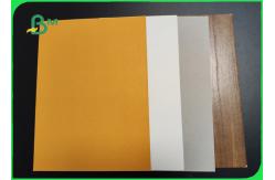 China Recyclable 2300 Microns Uncoated Grey Chipboard For Arched Documents Glossy supplier