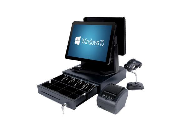 1920*1080 Windows POS System 15.6 Inch Capacitive Touch Screen