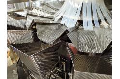 China SS304 Frame Dimple Surface 2000g Multihead Weigher supplier
