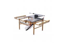 China Light Duty Rail Dust Free Sliding Table Saw Push Pull Folding Table Saw supplier