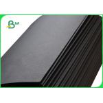450gsm Black Card Paper For Luxury Package Box Good Stiffness 700 x 1000mm for sale