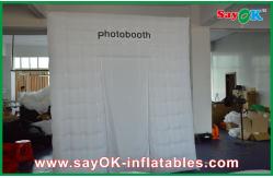 China 210D Oxford Cloth Inflatable Photo Booth with led light supplier