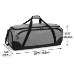 OEM Badminton Racket Cloth Bag Portable Tennis Duffle Bag With Shoe Compartment for sale
