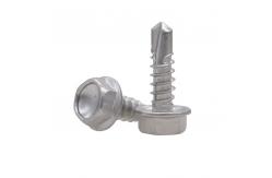 China Hex Flange Head Self Tapping Screws Hexagon Washer Head Screws supplier