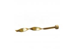 China Straighe Spiral Brass Plug Baffles Imperial D.BBS For Injection Mould supplier