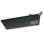 EN55022  122 Keys Silicone Medical Keyboard ROHS IP68 Waterproof for sale
