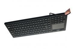 China EN55022  122 Keys Silicone Medical Keyboard ROHS IP68 Waterproof supplier