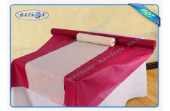 China 40CM Runner Spunbonded Non Woven Fabric Tablecloth In Small Roll Packing supplier
