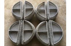 China Tailor Wire Mesh Roll Demister Tube Tiny Mist Eliminator Round Shape supplier