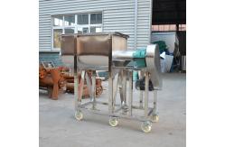 China Stainless Steel 304 Ribbon Blender Machine Industrial Paint Mixer Horizontal Feed supplier