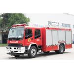 ISUZU Chemical Decontamination Fire Fighting Vehicle Aluminum Alloy Welded for sale