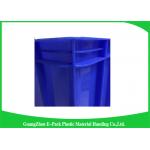 Euro Industrial Storage Bins , Large Plastic Containers Cold Chain Moisture 43L