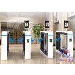 Slim Security Turnstile Gate 304 Stainless Steel For Gym Government Subway for sale