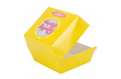 China Custom Eco-Friendly Burger Fries Boxes Oil-Resistant Packaging for Your Business supplier