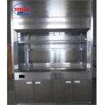 Stainless Steel Laboratory Fume Cupboard with Horizontal Airflow - 1 Year for sale