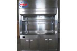 China Stainless Steel Laboratory Fume Cupboard with Horizontal Airflow - 1 Year supplier