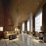 Ceilings Types Of Aluminum Building Materials Curved 3D Design Aluminum Ceiling Tube Wave Ceiling for sale
