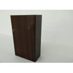Russet Wood Grain Aluminium Profiles , Stylish Design For Decorations Accessories for sale