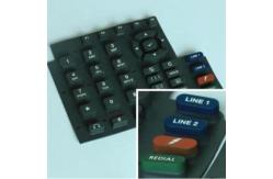China RAL Laser Etching Custom Silicone Button Pad supplier