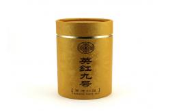China Golden hot stamping paper tubes for tea packaging supplier