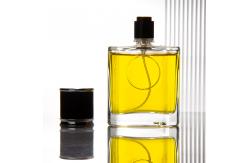 China New Style Glass Perfume Bottles Empty Recyclable Glass Spray Bottle With Cover supplier