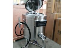 China 50L Small Mini Milk Pasteurizer Machine Dairy Yogurt Plant Juice Beer supplier